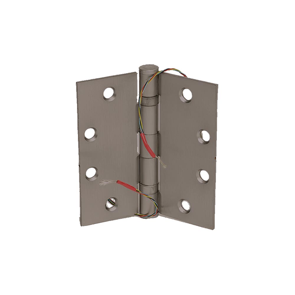 Command Access - ETH-BB91 - Energy Transfer Hinge - 5 Knuckle Standard Weight - Brass Base Material - US10B (Oil Rubbed Bronze-613)