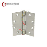 Command Access - ETH-BB79 - Energy Transfer Hinge - 5 Knuckle Standard Weight - Steel Base Material - US26 (Bright Chrome-625)