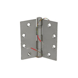 Command Access - ETH-BB91 - Energy Transfer Hinge - 5 Knuckle Standard Weight - Brass Base Material - US26D (Satin Chrome-626)