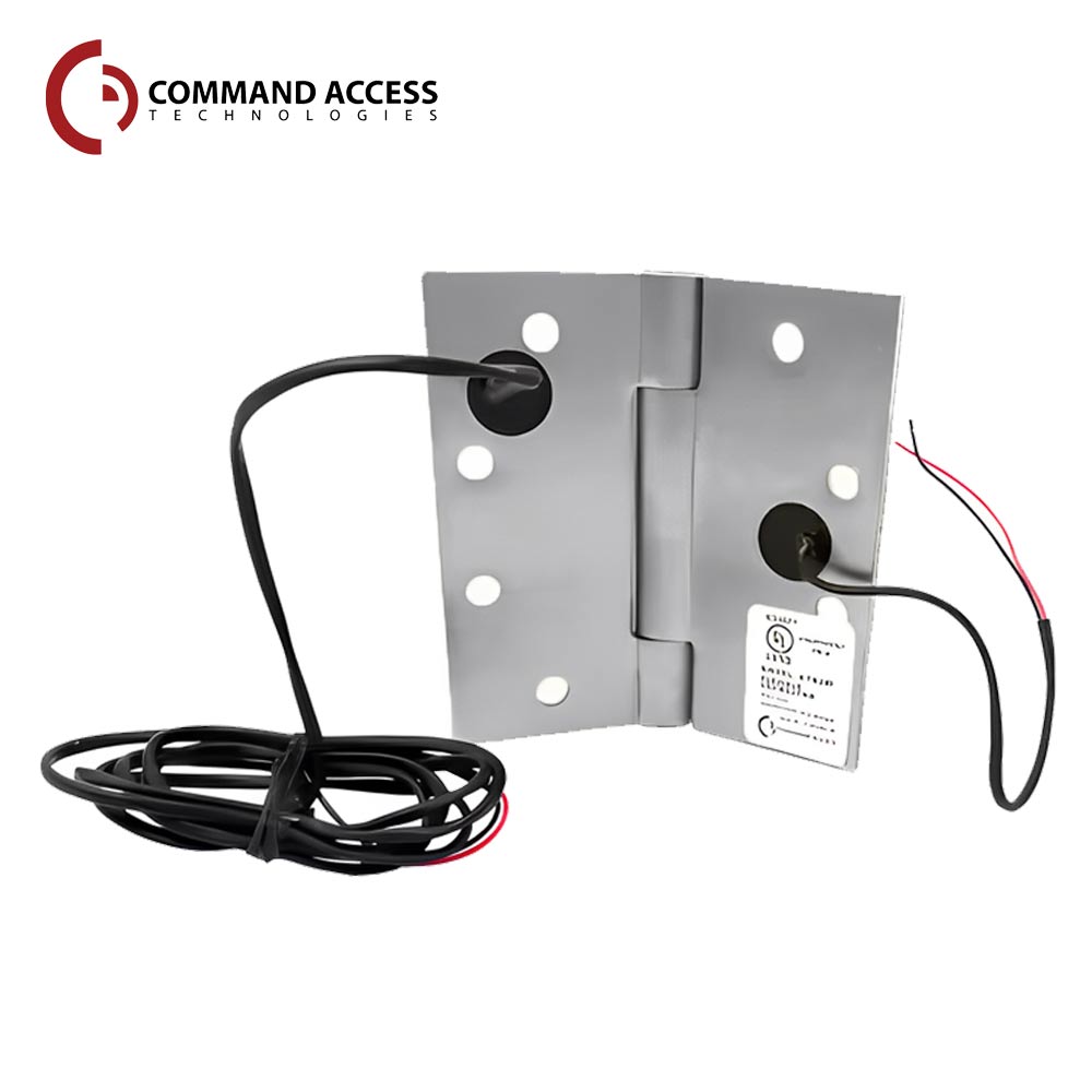 Command Access - ETH-CB75 - Energy Transfer Hinge - 3 Knuckle Heavy Weight - Steel Base Material - USP (Prime Coated-600)