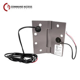 Command Access - ETH-CB70 - Energy Transfer Hinge - 3 Knuckle Standard Weight - Steel Base Material - US10B (Oil Rubbed Bronze-613)