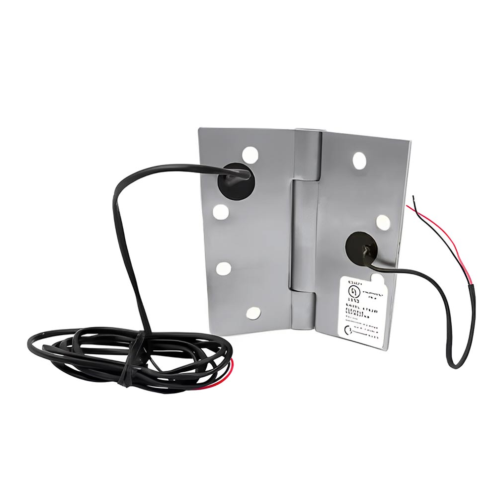 Command Access - ETH-CB85 - Energy Transfer Hinge - 3 Knuckle Heavy Weight - Stainless Steel Base Material - Brushed Stainless-630