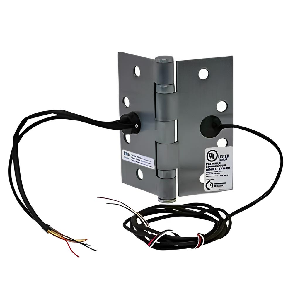 Command Access - ETM-BB79 - Energy Transfer Monitor Hinge - 5 Knuckle Standard Weight - Steel Base Material - USP (Prime Coated-600)