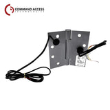 Command Access - ETM-CB75 - Energy Transfer Monitor Hinge - 3 Knuckle Heavy Weight - Steel Base Material - USP (Prime Coated-600)