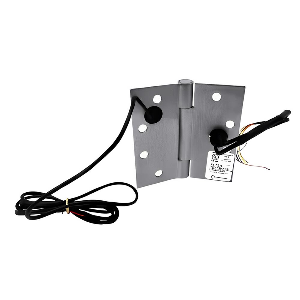 Command Access - ETM-CB70 - Energy Transfer Monitor Hinge - 3 Knuckle Standard Weight - Steel Base Material - US26 (Bright Chrome-625)