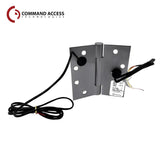 Command Access - ETM-CB70 - Energy Transfer Monitor Hinge - 3 Knuckle Standard Weight - Steel Base Material - US26D (Satin Chrome-626)