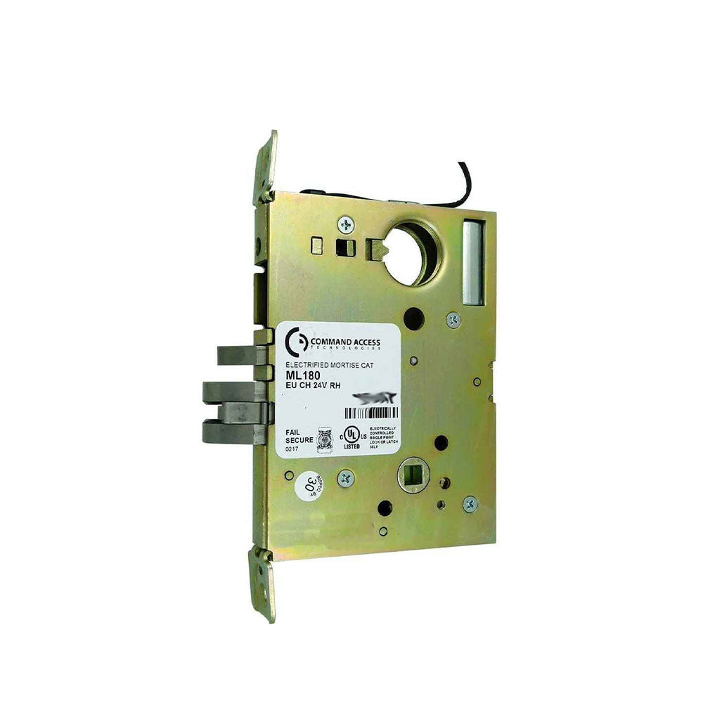 Command Access - Electrified Solenoid Mortise Lock (Chassis Only) - Fail-Safe - Grade 1