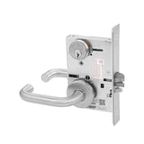 Corbin Russwin - ML2055 Classroom Function Mortise Lever Lockset - Standard Conventional 6-pin Cylinder - L4 Keyway - Satin Chrome-626