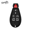 Simple Key 7 Button Fobik with Sliding Doors, Hatch, Remote Start & 5 Button Trunk/Remote Start Button Pad CDFO-E7RHZ0SK and EZ Installer Programmer