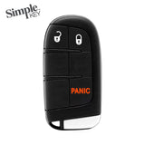 Simple Key 3 Button Remote with Panic CDSK-E3Z0SK and EZ Installer Programmer