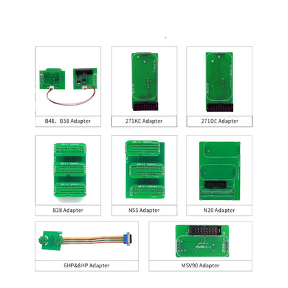 CGDI FC200/AT200 DME-EGS Adapters Set Including 6HP and 8HP / MSV90 / N55 / N20 / B48/ B58/ B38