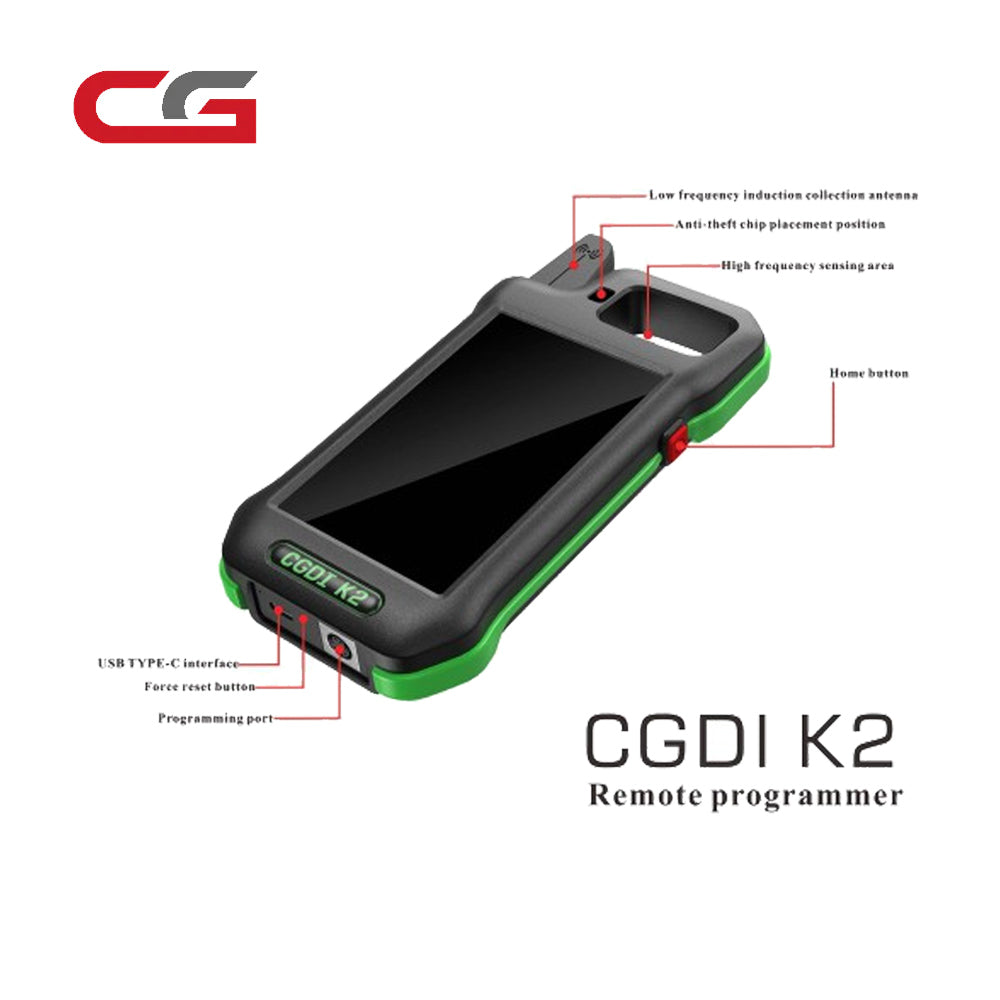 CGDl K2 2024 Multi-functional Remote Generator with Wifi Professional Smart Locksmith Key Tool Support 96Bit ID48 Copy