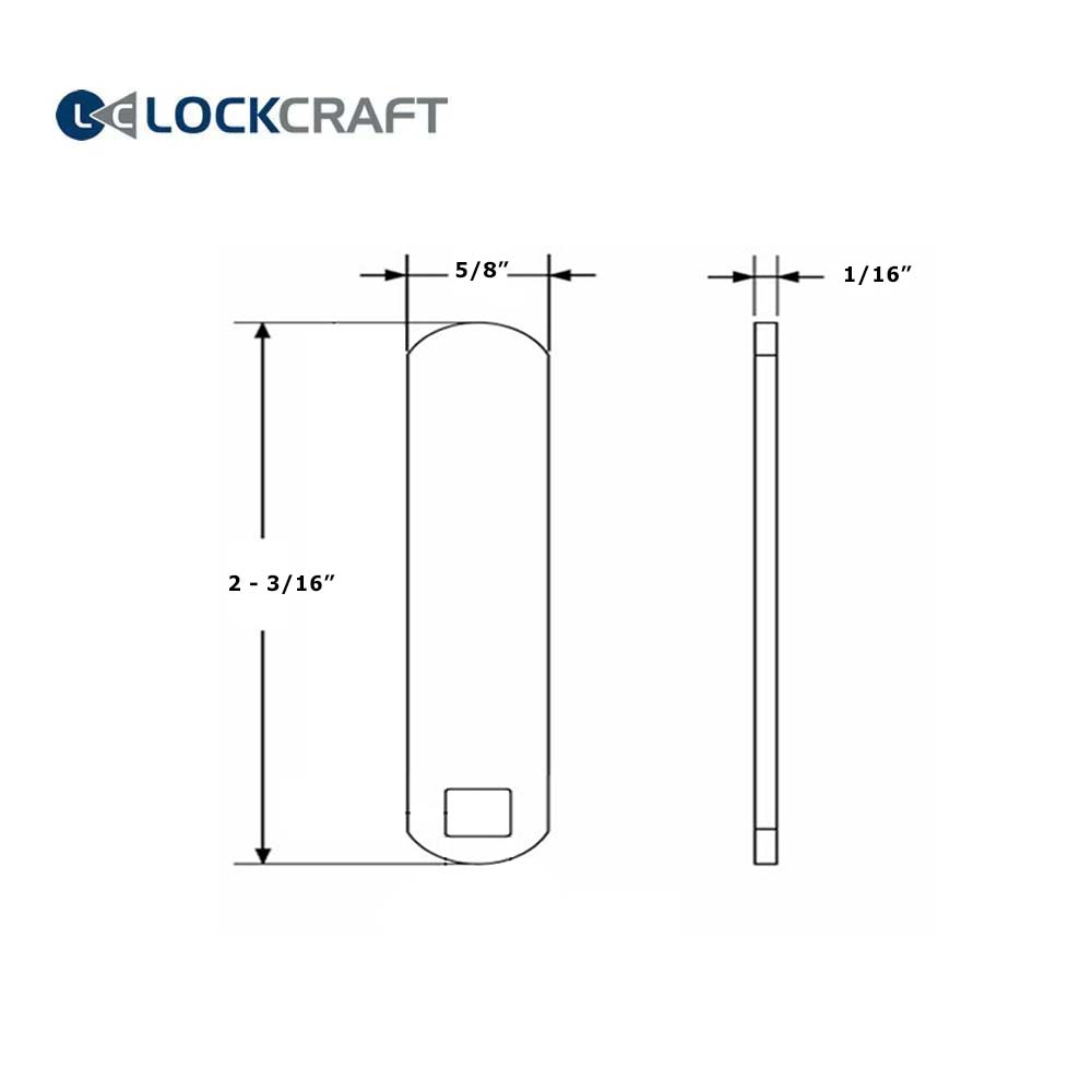 Lockcraft CL113 2-3/16 inch Cam Lock