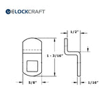 Lockcraft CL61-623 1-3/16 inch Cam Lock