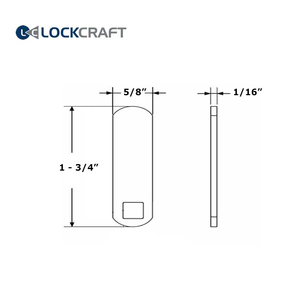 Lockcraft CL083 1-3/4 inch Cam Lock