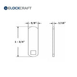 Lockcraft CL083 1-3/4 inch Cam Lock