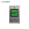 Camden CM-30E LED Illuminated Push/Exit Square Switch - 12V-28V LED Illuminated