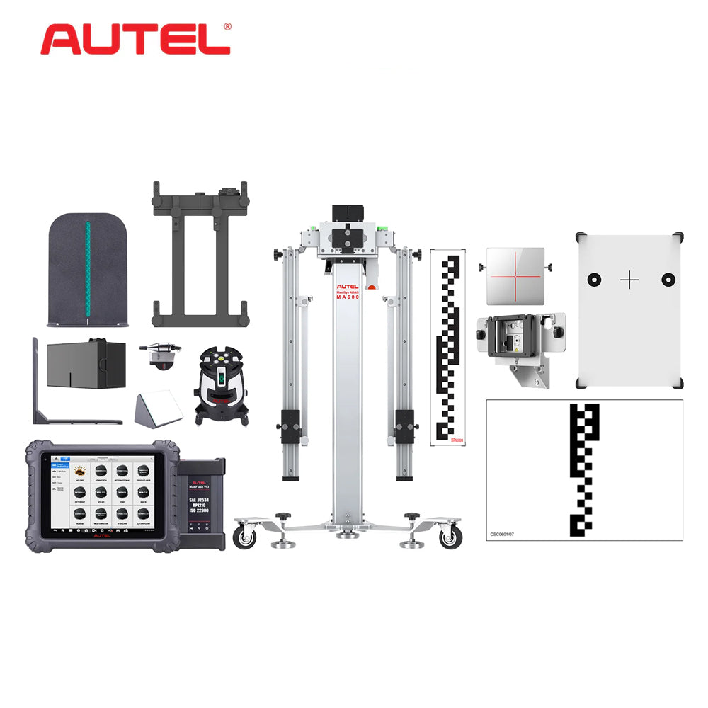 Autel CVMALDWT ADAS MA600 LDW Calibration Pakage with MS909CV Programming Device for Commercial Vehicles