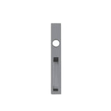 Detex - 03AN-689 - AN Straight Pull Trim with Cylinder Hole - for Value Series Devices - Aluminum Painted