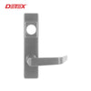 Detex - 09BN - BN Lever Trim with Cylinder Hole - for Value Series Devices - Aluminum Painted