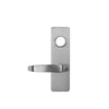 Detex - 09D2WS - D2W Lever Trim with Cylinder Hole for Value Series Devices - Satin Chrome - RHR