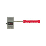 Detex - ECL-230D-PH - Panic Hardware Exit Control Lock with Long Bar - UL-Listed - 38 to 48 Door Width - Gray Finish