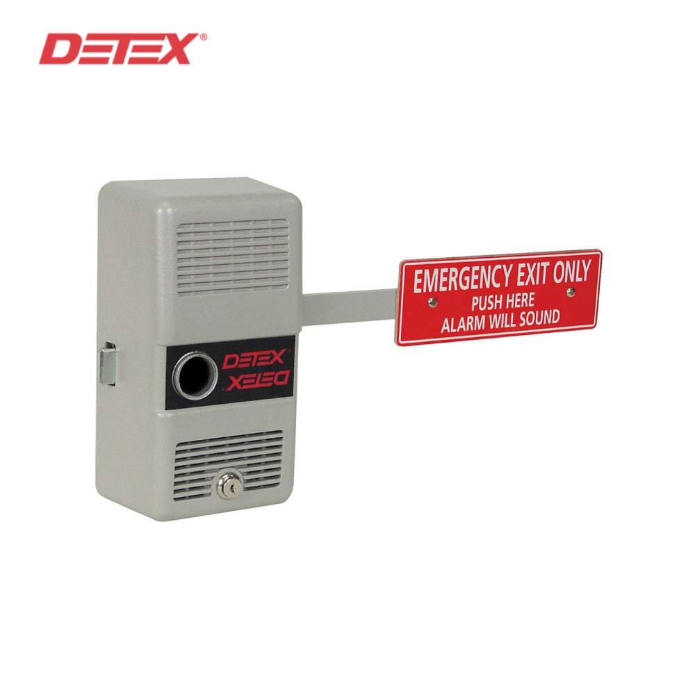 Detex - ECL-230D - Panic Hardware Exit Control Lock UL-Listed - Gray Finish