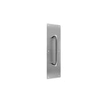 Don-Jo - 7011-628 - Pull Plate 3-1/2 Width and by 15 Length with 5-1/2 CTC - 628 (Satin Aluminum Clear Anodized Finish)