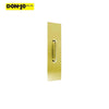 Don-Jo - 7016-605 - Pull Plate 3-1/2 Width and 15 Length with 8 CTC - 605 (Bright Brass Finish)