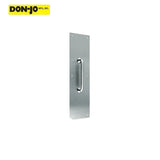 Don-Jo - 7016-630 - Pull Plate 3-1/2 Width and 15 Length with 8 CTC - 630 (Satin Stainless Steel Finish)