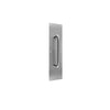 Don-Jo - 7111-628 - Pull Plate 4 Width 16 Length with 5-1/2 CTC - 628 (Satin Aluminum Clear Anodized Finish)