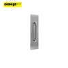 Don-Jo - 7111-628 - Pull Plate 4 Width 16 Length with 5-1/2 CTC - 628 (Satin Aluminum Clear Anodized Finish)