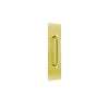 Don-Jo - 7115-605 - Pull Plate 4 Width and 16 Length with 6 CTC - 605 (Bright Brass Finish)