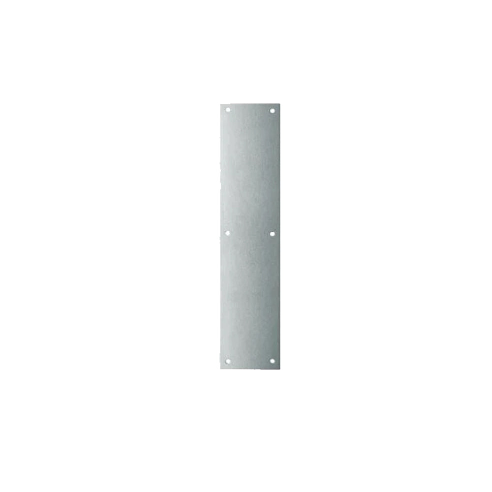 Don-Jo - 73-619 - Push Plate 8 by 16 - 619 (Satin Nickel Plated Finish)