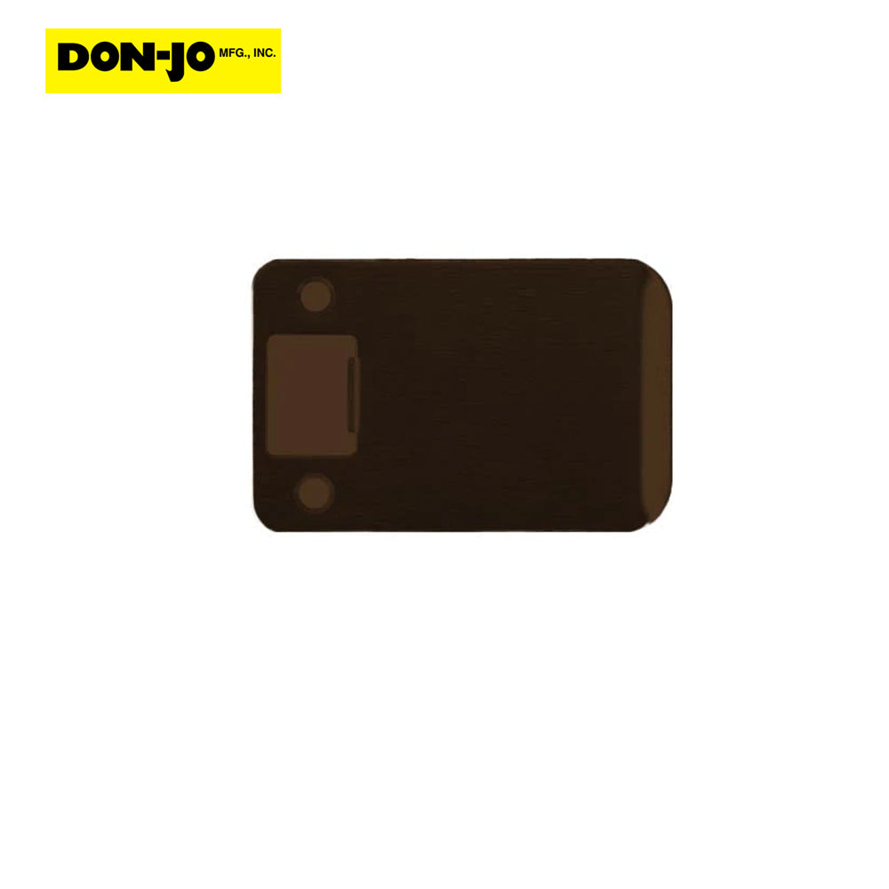 Don-Jo - 9115-DU-RC - Extended Lip Strike with 1-1/2 width and 2-1/4 Height - DU (Duronodic Brown Coated)