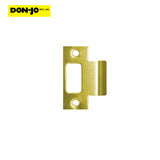 Don-Jo - 9234-605 - T-Strike with 13 Gauge 2-3/4 Height and 1-1/8 Width - 605 (Bright Brass Finish)