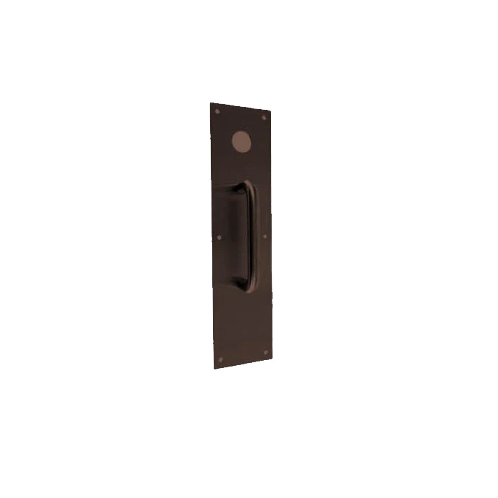 Don-Jo - CFD-7115-613 - Pull Plate 4 Width and 16 Length with 6 CTC - 613 (Oil Rubbed Bronze Finish)