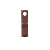 Don-Jo - CFK-70-613 - Push Plate 3-1/2 Width and 15 Length with 2-1/8 Cylindrical Lock Hole at 2-1/2 on Center From Top - 613 (Oil Rubbed Bronze Finish)