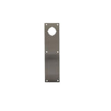 Don-Jo - CFK-71-630 - Push Plate, .050 by 4 Width and 16 Length with 2-1/8 Cylindrical Lock Hole at 2-1/2 on Center From Top - 630 (Satin Stainless Steel Finish)