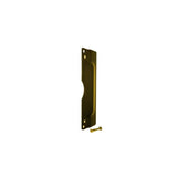 Don-Jo - LP-211-EBF-BP - Latch Protector for Outswinging Doors - BP (Bright Brass Plated Clear Coated Finish-632)