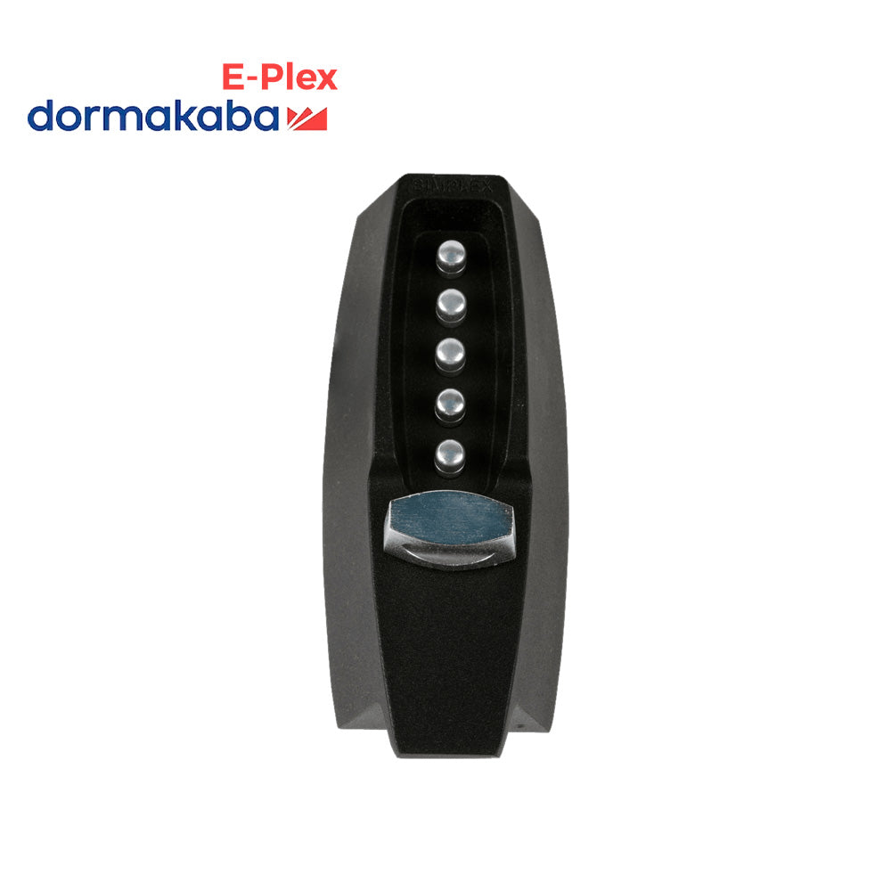 Dormakaba E-Plex - 7108 - Mechanical Push Button Combination Deadbolt Lock with 2-3/8" Backset