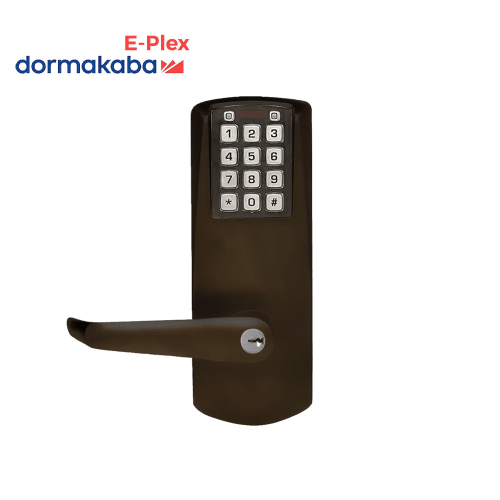 Dormakaba E-Plex - E2031 - E2000 Series Electronic Pushbutton Cylindrical Lock