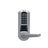 Dormakaba E-Plex - E5731 - E5700 Series Electronic Pushbutton Cylindrical Lock with Winston Lever - 2 3/4" Backset