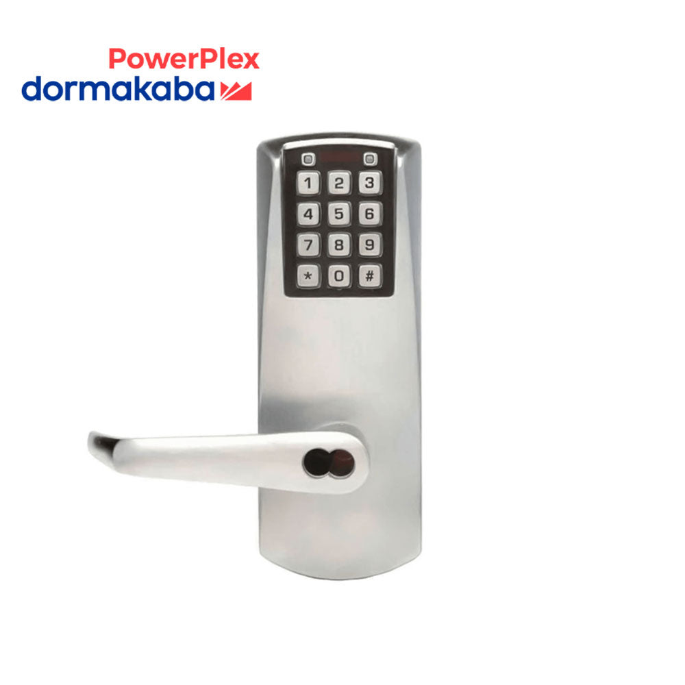 Dormakaba PowerPlex - P2066 - Electronic Pushbutton Mortise Lock without Deadbolt