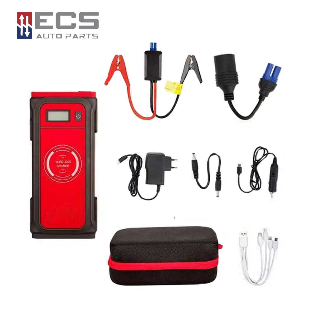 ECS AUTO PARTS - A38 - 12000mAh Wireless Portable Car Jump Starter