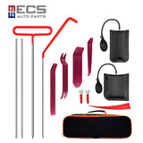 ECS AUTO PARTS 14 Pieces Car Opening Tool Kit with Air Wedges and Long Reach Grabbers