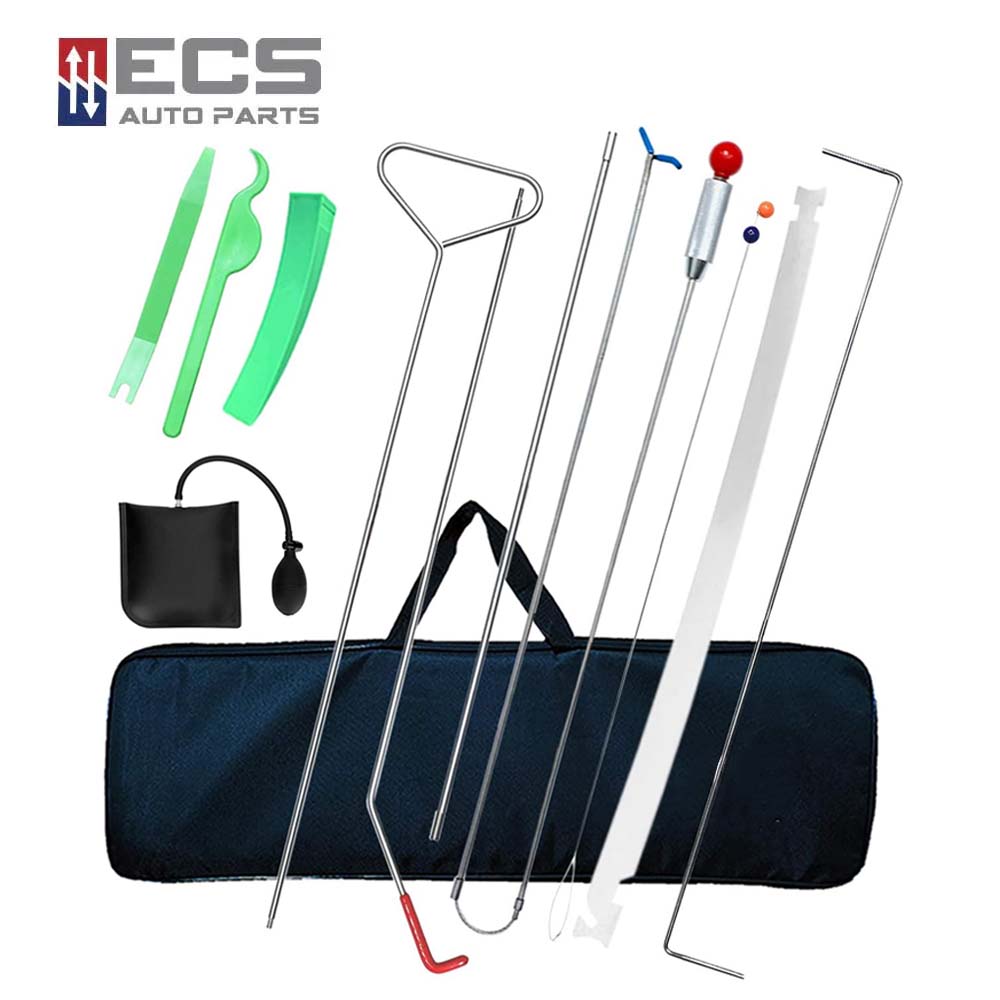 ECS AUTO PARTS 12 Pieces Set of Essential Car Opening Tools