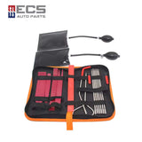 ECS AUTO PARTS Keychain Car Lock Pick Set with Trim Removal Tools