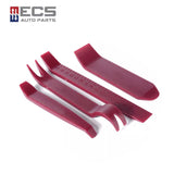 ECS AUTO PARTS 4 Pieces Car Opening Plastic Crowbar