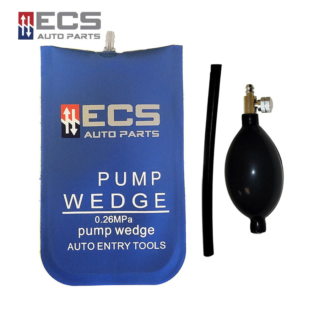 ECS AUTO PARTS Universal Air Pump Wedge Auto Entry Tools Blue (Small) 7.5"X4.5"